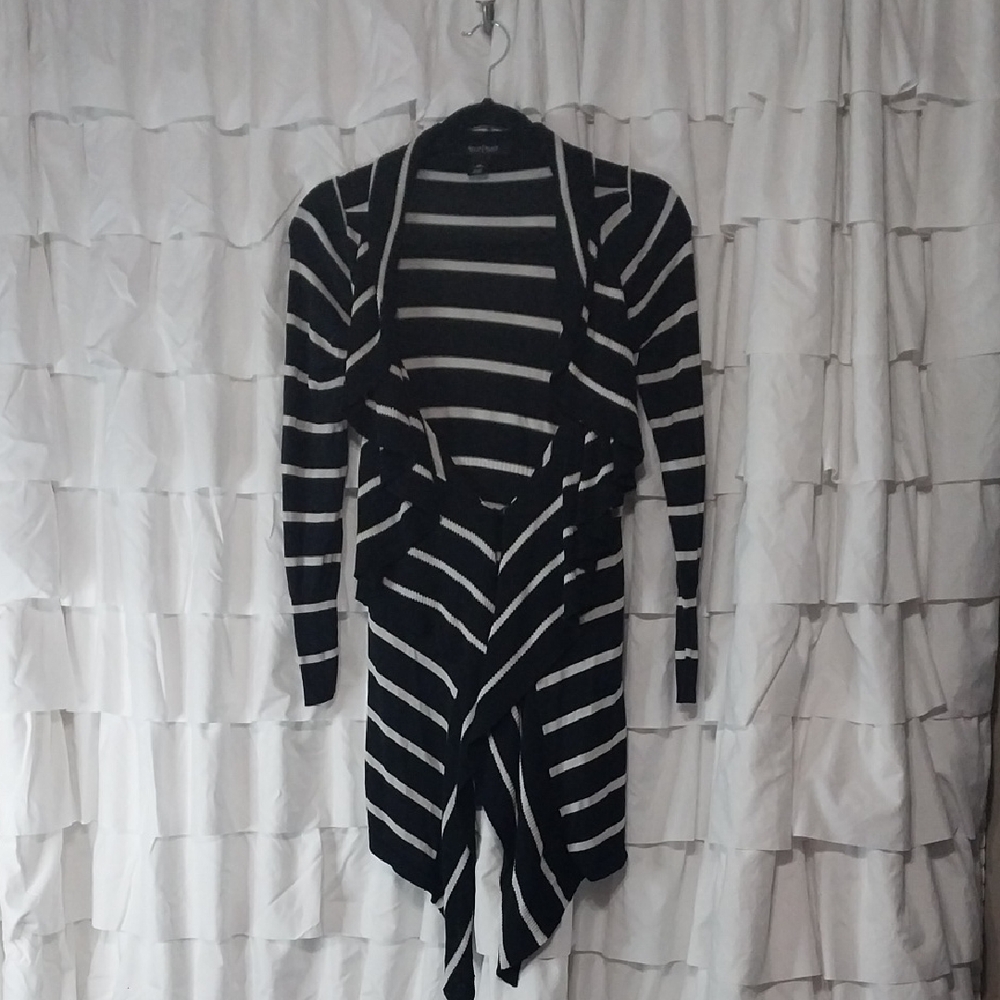 Black and White Striped Women's Sweater By White House Black Market Size XS